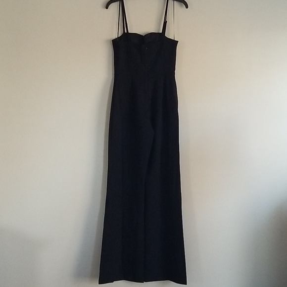 French Connection Sweetheart Flared Leg Jumpsuit 2 - Picture 15 of 16